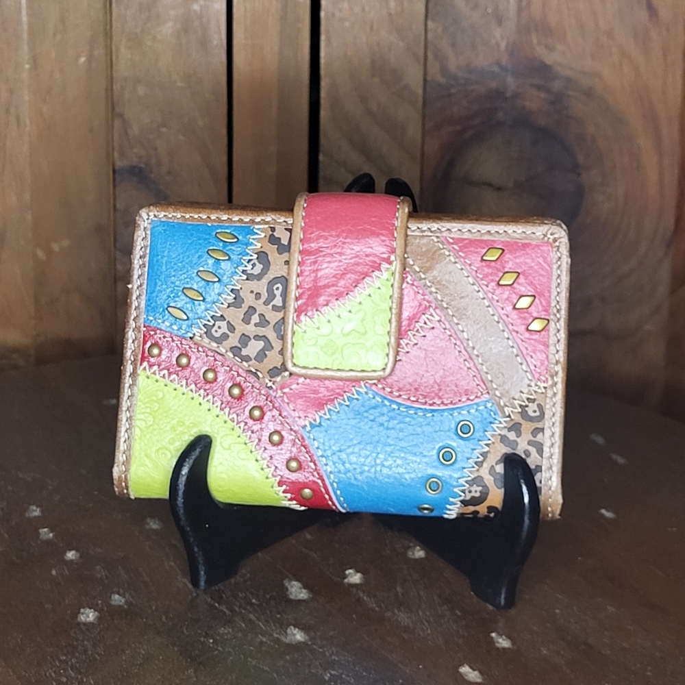 Fossil Patchwork Wallet - image 1